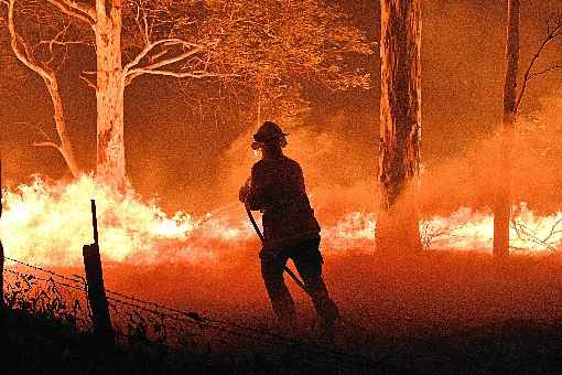 Os incÃªndios na AustrÃ¡lia estÃ£o ligados ao aumento da temperatura