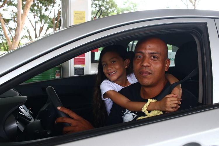 Bruno Felizardo deixa o veÃ­culo na garagem em alguns dias. InteraÃ§Ã£o com a filha Ã© ponto positivo