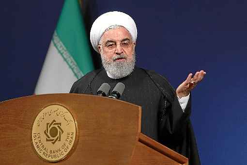 Em discurso, Rouhani afirma que governo iraniano %u201Ctrabalha  diariamente para impedir um enfrentamento militar ou a guerra%u201D