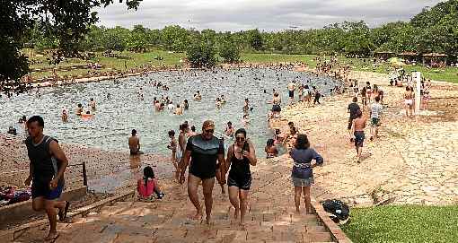 Parque Nacional de BrasÃ­lia e Orla do Lago ParanoÃ¡ sÃ£o opÃ§Ãµes para os brasilienses amenizarem o calor