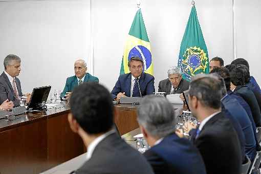 Bolsonaro no encontro com secretÃ¡rios de SeguranÃ§a: 