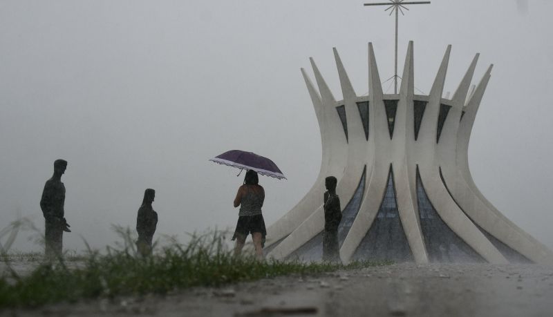 Chuva deve continuar ao longo da semana