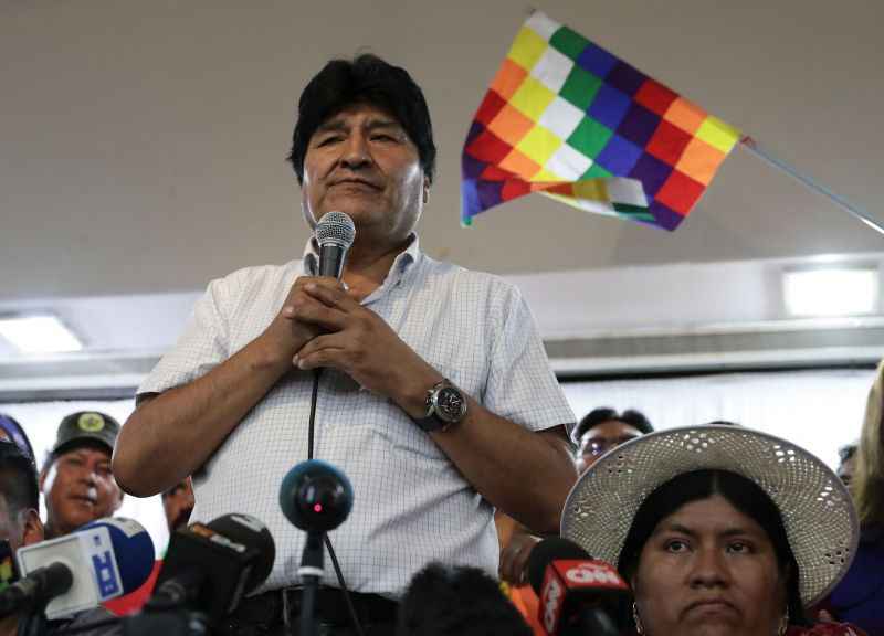 Evo Morales segue asilado na Argentina