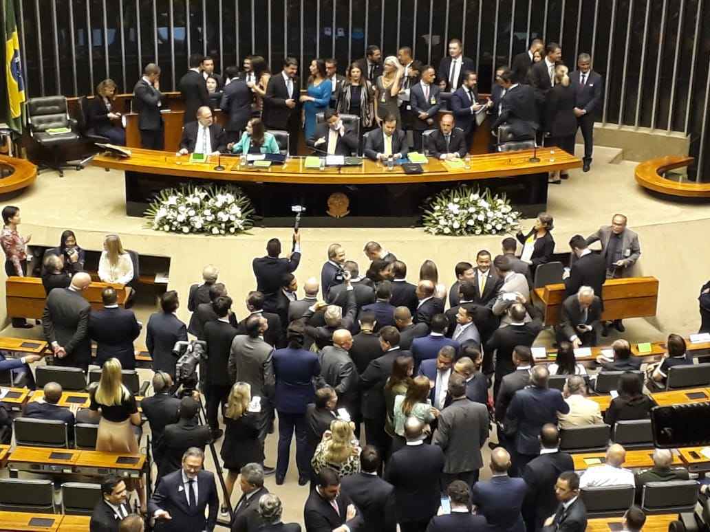 sessÃ£o no Congresso Nacional