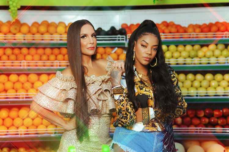 Ivete Sangalo e Ludmilla no clima do carnaval