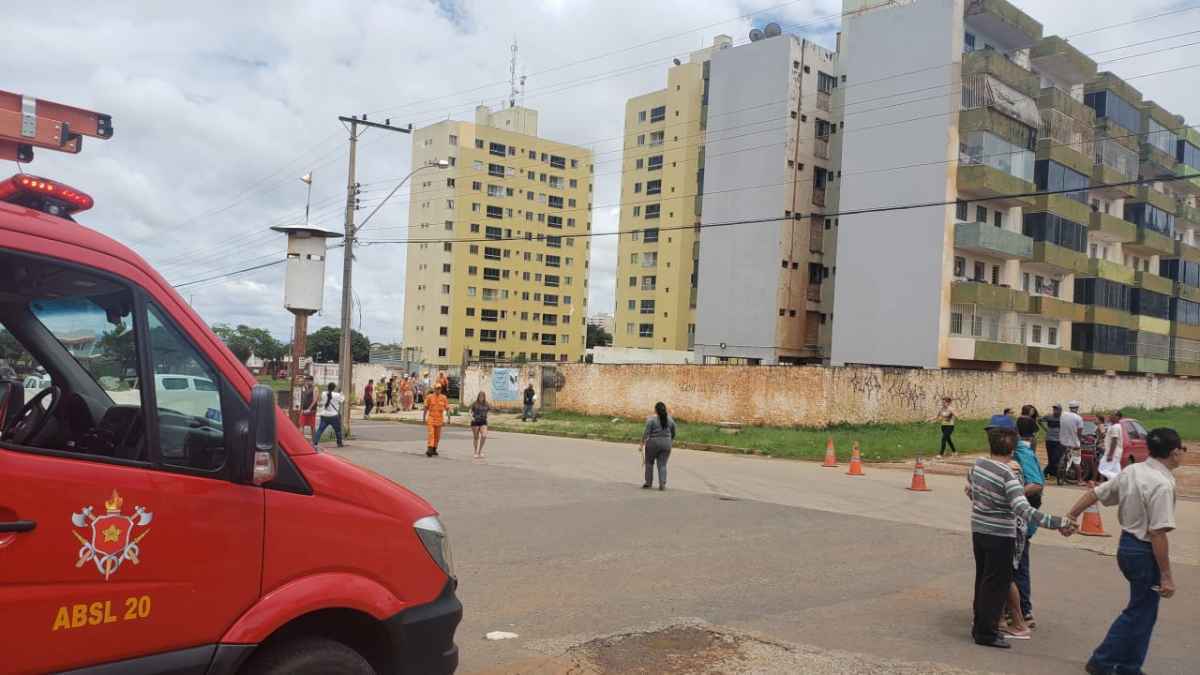 Os moradores foram liberados apenas para retirar pequenos objetos