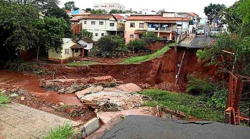 Na regiÃ£o de Botucatu, foram registradas duas mortes. Houve vÃ¡rios registros de deslizamentos pelo solo poroso