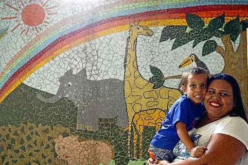 Ã‚ngelo, filho de Maria de Lourdes, estÃ¡ totalmente curado do cÃ¢ncer