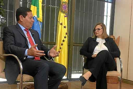 MourÃ£o e Rothenburg: vice-presidente considera o debate com a CÃ¢mara o maior desafio do governo