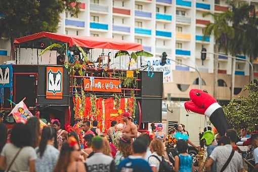 O Aparelhinho mudou este ano do Setor BancÃ¡rio para o Setor Carnavalesco Sul