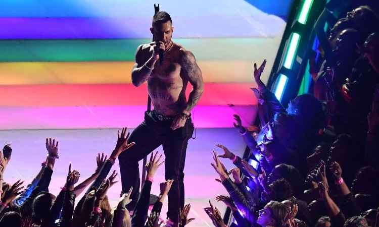 A banda Maroon 5 se apresenta nesta terÃ§a-feira no EstÃ¡dio Nacional ManÃ© Garrincha