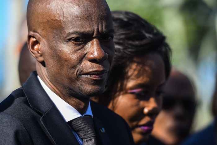 Presidente do Haiti, Jovenel MoÃ¯se