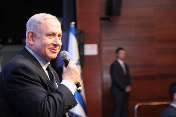 Primeiro-ministro israelense, Benjamin Netanyahu