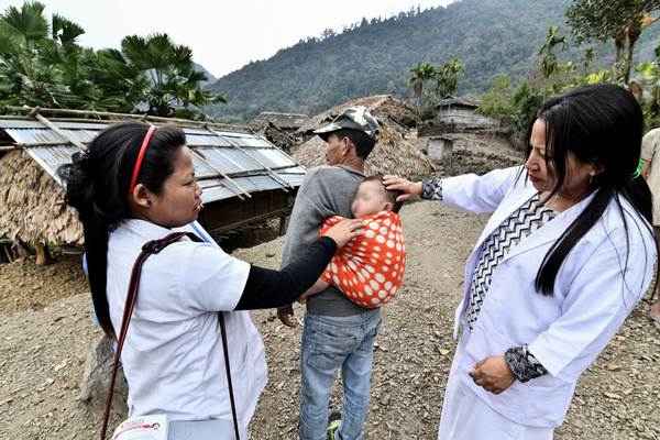 Esta semana, teve inÃ­cio uma segunda etapa da vacinaÃ§Ã£o, organizada pelo MSF na regiÃ£o, entre campos, florestas e rios