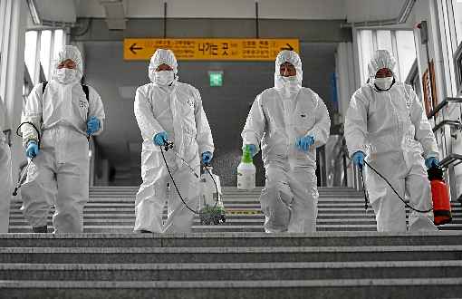 Limpeza em metrÃ´ em Seul: casos de infecÃ§Ã£o superam 130 mil em 116 paÃ­ses