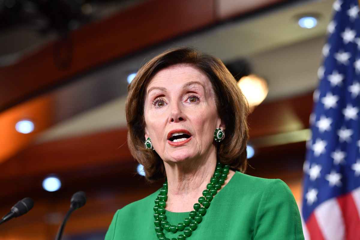 Presidente da CÃ¢mara dos Estados Unidos, Nancy Pelosi