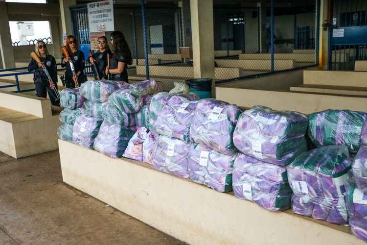 Complexo da Papuda recebeu mais de 1kg de sabÃ£o em pÃ³