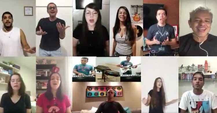 Centro UniversitÃ¡rio de JoÃ£o Pessoa gravou um vÃ­deo para dar esperanÃ§a Ã s pessoas que estÃ£o isoladas devido a pandemia do novo coronavÃ­rus