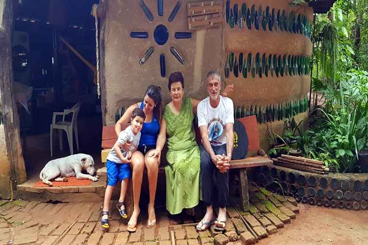 Marlene Talarico e Geraldo Bertelli (D): inspiração para um estilo de vida em harmonia com a natureza