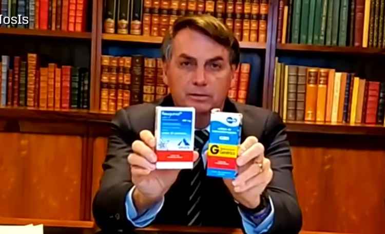 O presidente Jair Bolsonaro Ã© um dos maiores entusiastas do uso desses medicamentos no tratamento da covid-19