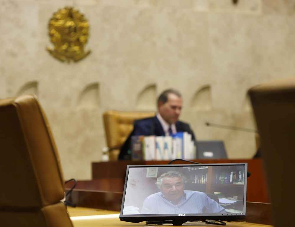 SessÃ£o virtual no STF