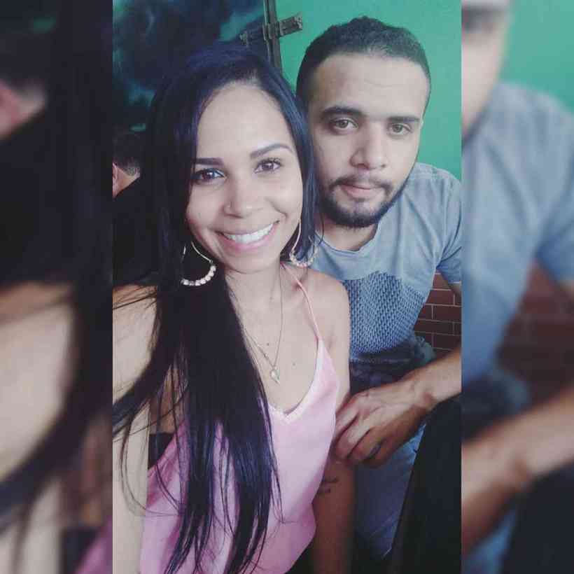 Silmara de Sousa da Silva, 22 anos, e o ex-companheiro, Francisco Hebert AragÃ£o Moura, 25