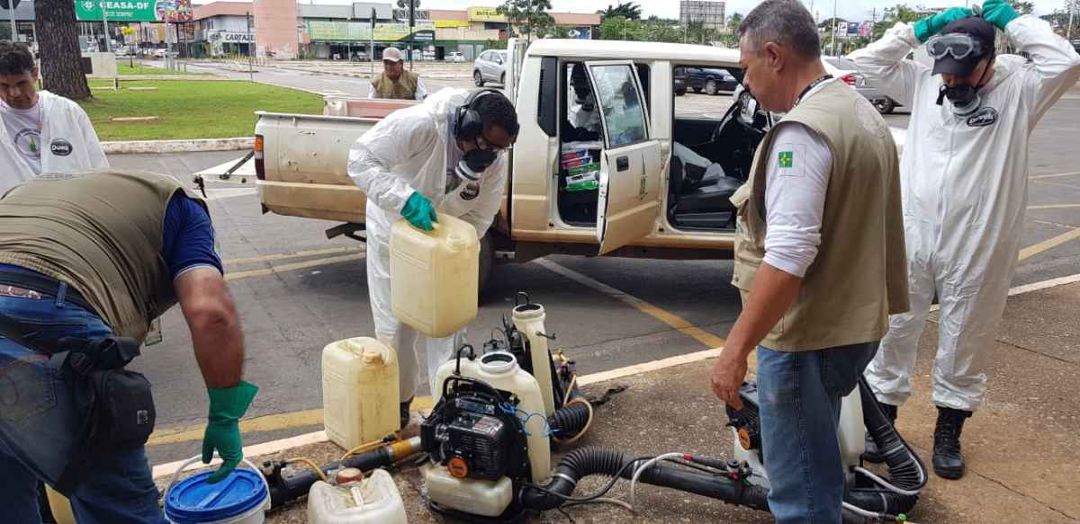 HigienizaÃ§Ã£o faz parte da sÃ©rie de medidas de luta contra a pandemia do coronavÃ­rus