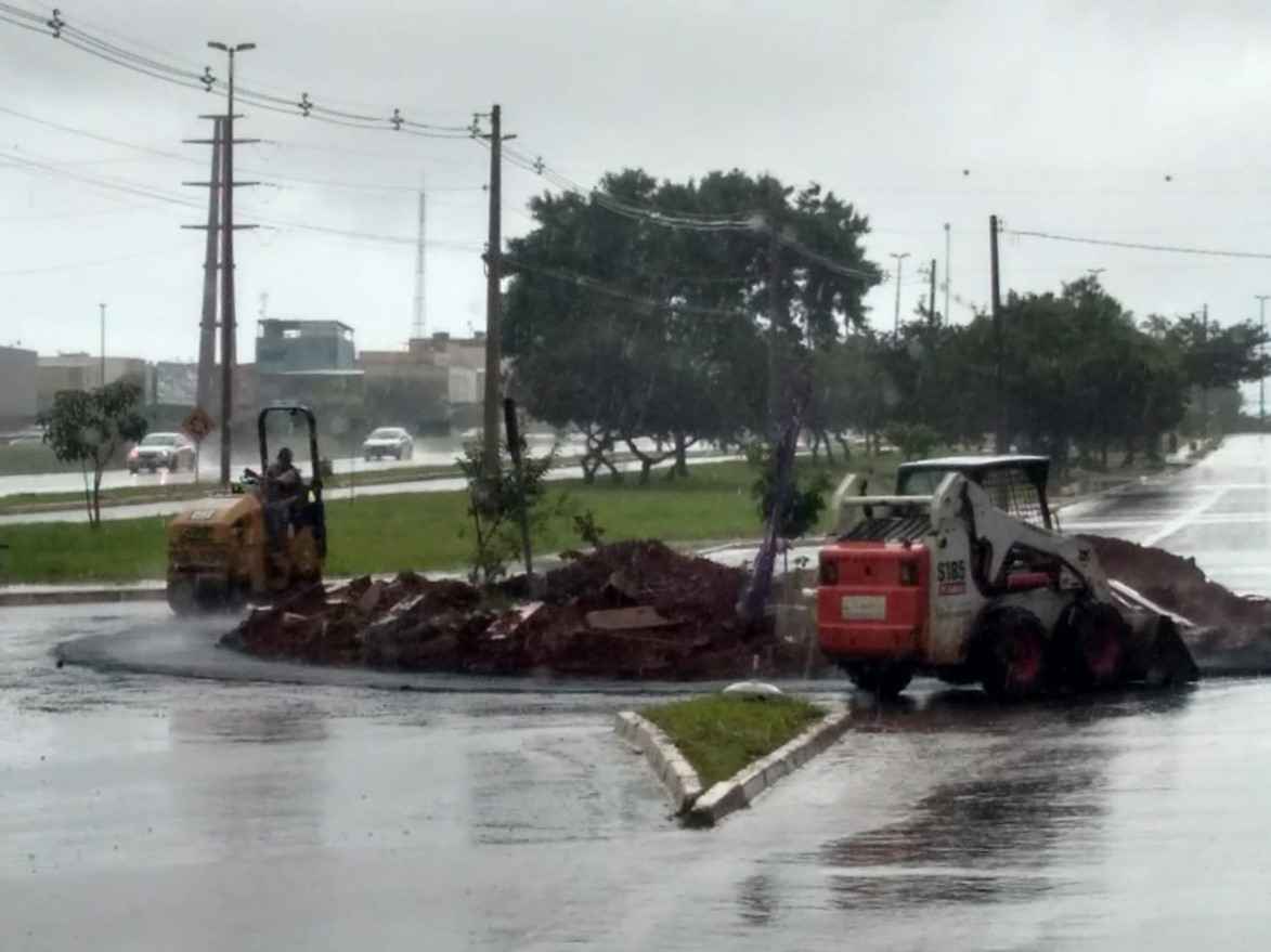 ItapoÃ£ teve 800 metros de vias vicinais revitalizadas