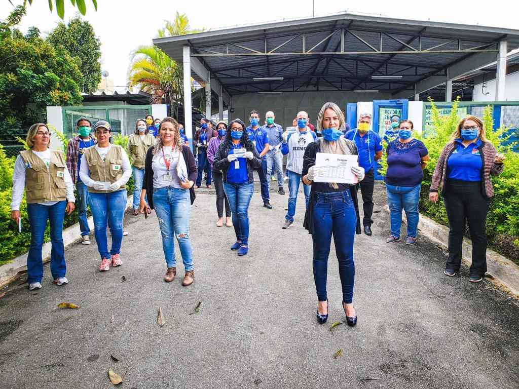 O mutirÃ£o faz parte do programa Riacho   Limpo: Todos Contra a Dengue