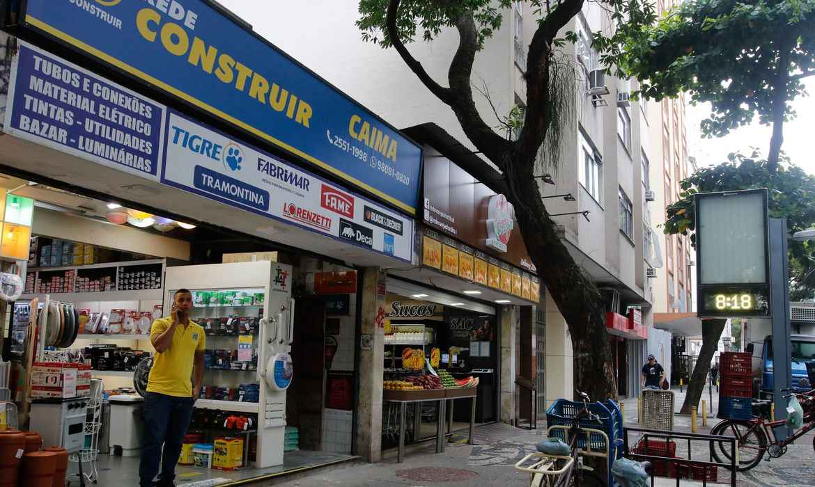 Comercio no Rio de Janeiro.