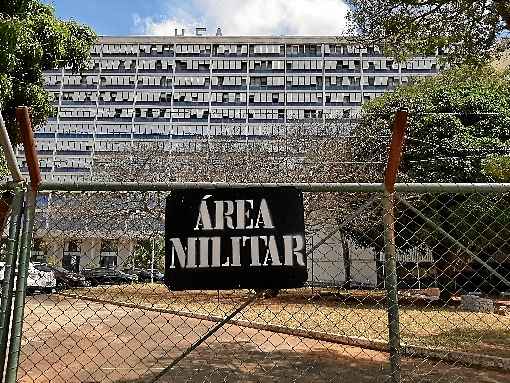 Hospital das ForÃ§as Armadas, onde o presidente Bolsonaro fez dois exames: resultados mantidos sob sigilo