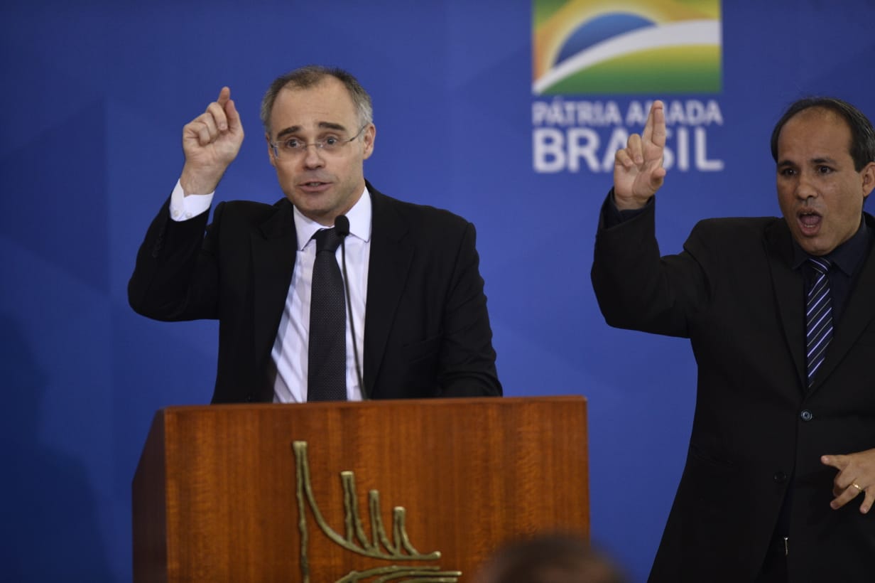 Frase foi direcionada ao presidente Jair Bolsonaro, a quem AndrÃ© MendonÃ§a chamou de 