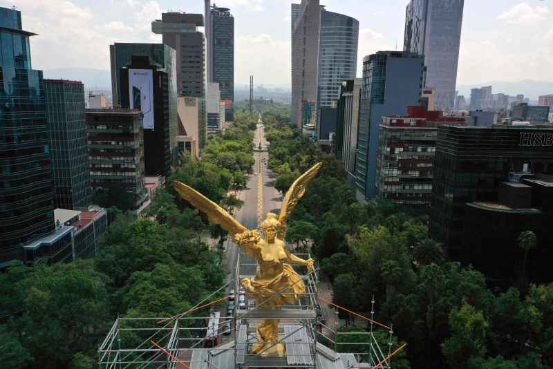 Vista aÃ©rea da Cidade do MÃ©xico