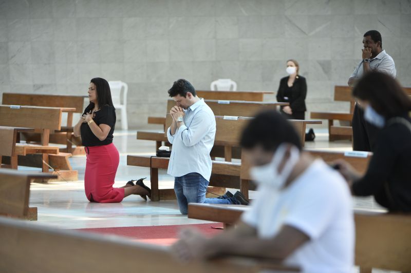 Missa na Catedral em comemoraÃ§Ã£o ao aniversÃ¡rio de BrasÃ­lia