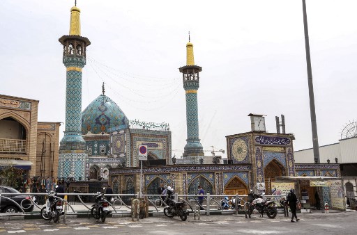 Mesquita de Imamzadeh Saleh, no distrito Shemiran da capital iraniana.