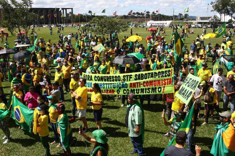 ManifestaÃ§Ã£o ocorreu no domingo na Esplanada