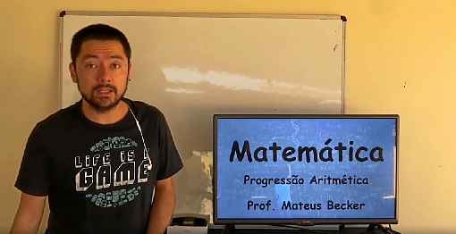 Professor do Centro Educacional do Lago Sul, Mateus Becker criou salas de matemÃ¡tica virtuais e grupos de WhatsApp para seus estudantes