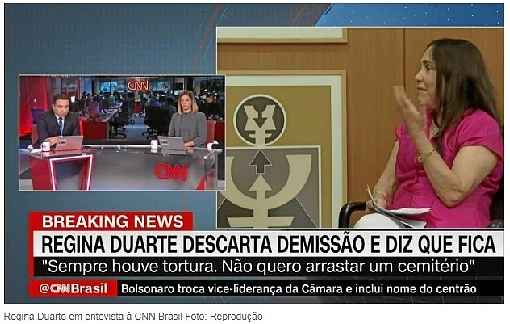 Regina em entrevista Ã  CNN: 