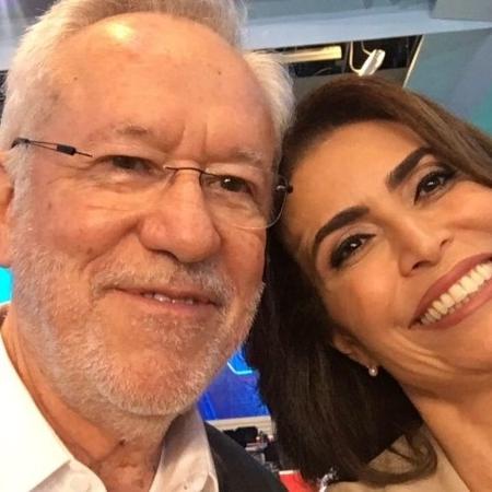 Em audio vazado, a jornalista Giuliana Morrone criticou o ex-colega de bancada Alexandre Garcia