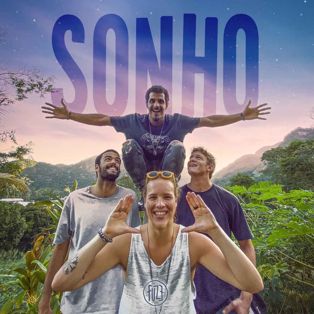 Com clima descontraÃ­do, clipe de 'Sonho', da banda carioca Fuze, foi gravado em um sÃ­tio em TeresÃ³polis