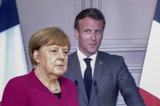 A chanceler alemÃ£ Angela Merkel e o presidente francÃªs Emmanuel Macron,apresentaram a proposta para o Banco Central Europeu (BCE).