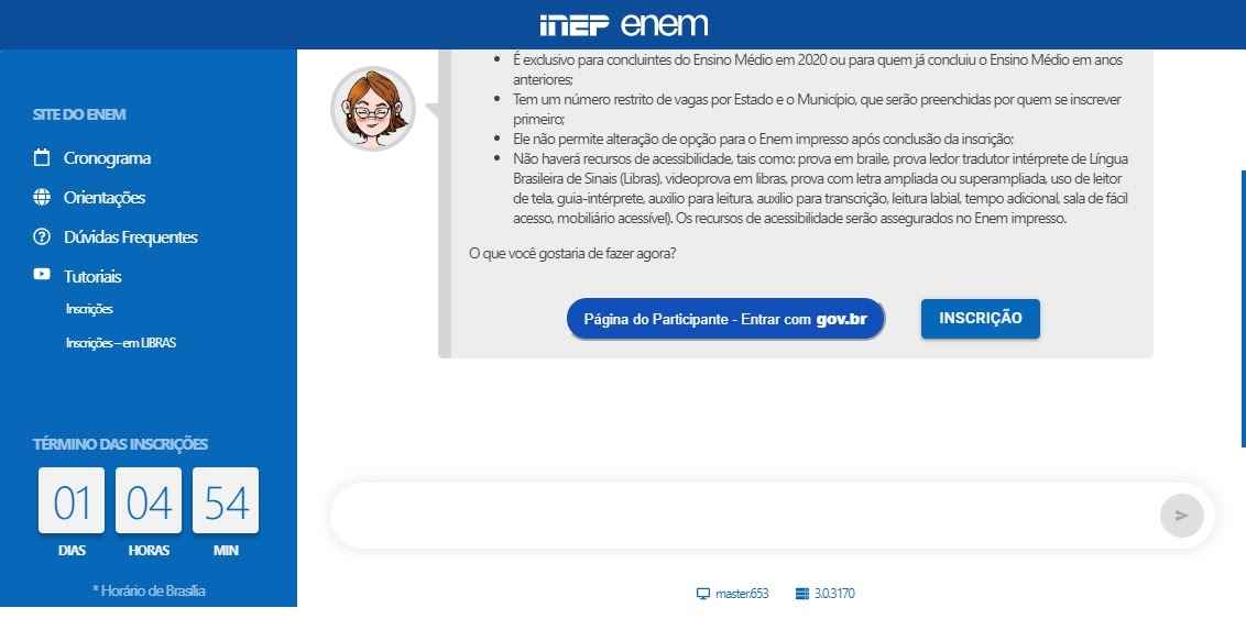 Estudantes estÃ£o preocupados com a nÃ£o confirmaÃ§Ã£o do pagamento da inscriÃ§Ã£o do Enem 2020.