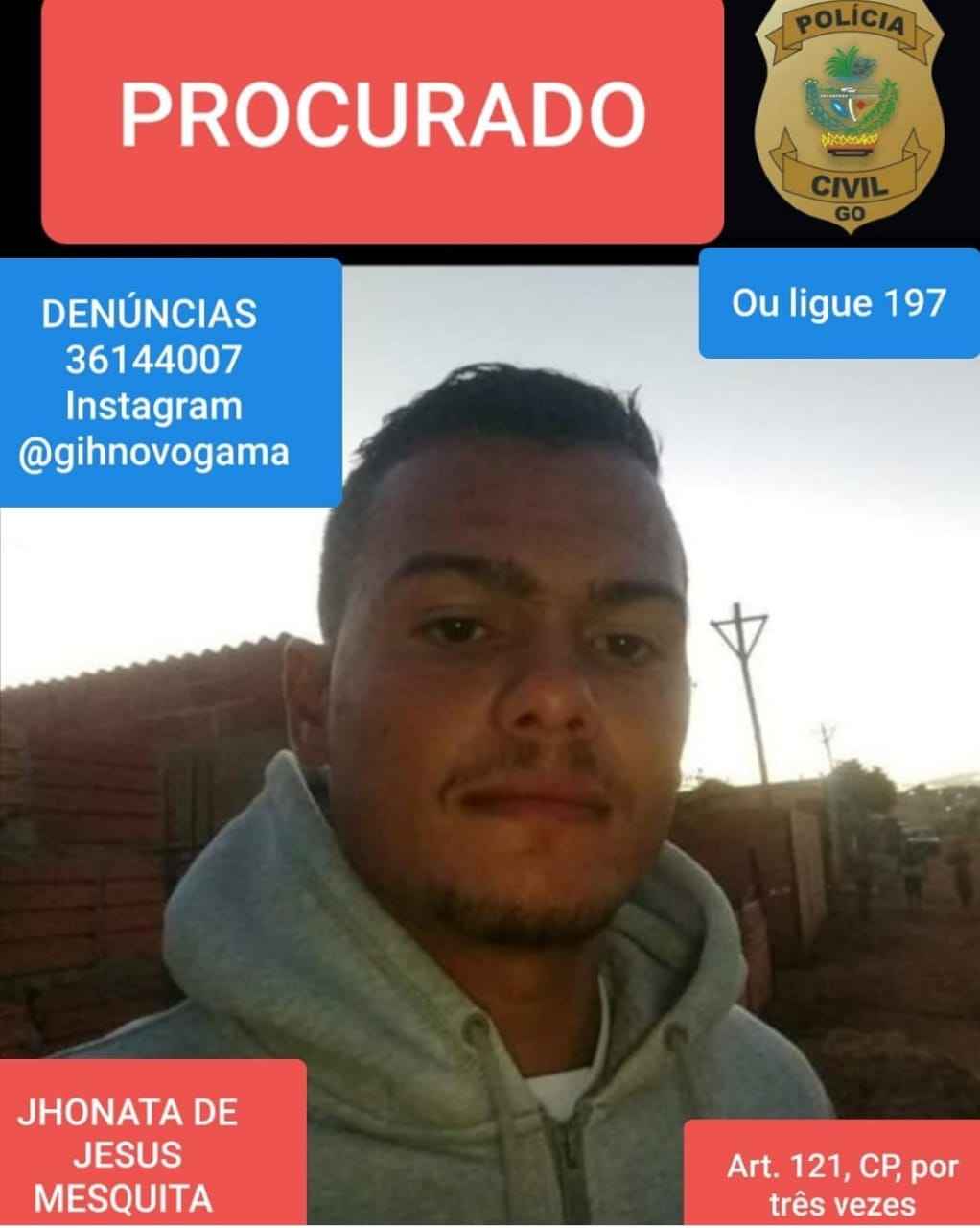 Ã€ Ã©poca, a polÃ­cia divulgou fotos do acusado para tentar localizÃ¡-lo