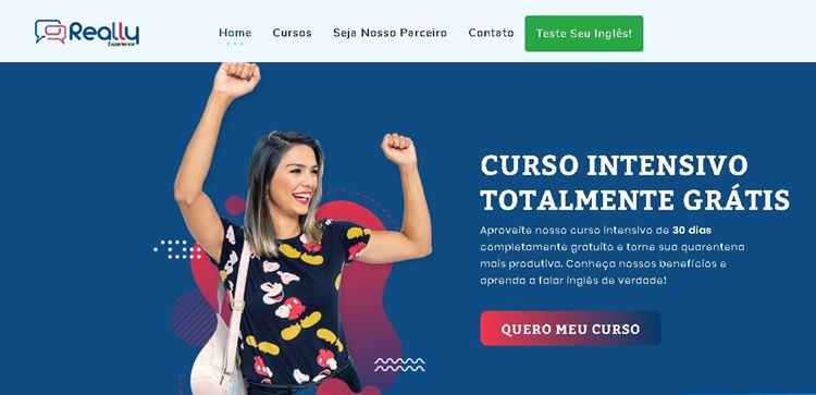 Escola americana oferece curso de inglÃªs gratuito on-line a brasileiros