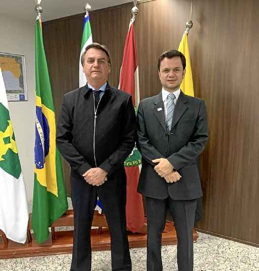 Bolsonaro encontrou-se com Anderson Torres, secretÃ¡rio de SeguranÃ§a do DF, para externar a preocupaÃ§Ã£o com o movimento de domingo