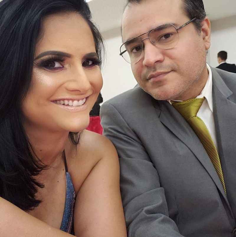 Adriana ValÃ©ria e Ricardo dos Santos Beserra: juntos havia  quase 10 anos