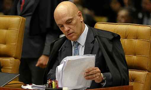 O ministro Alexandre de Moraes Ã© o relator do caso que apura a produÃ§Ã£o de notÃ­cias fraudulentas e intimidaÃ§Ãµes aos integrantes do STF