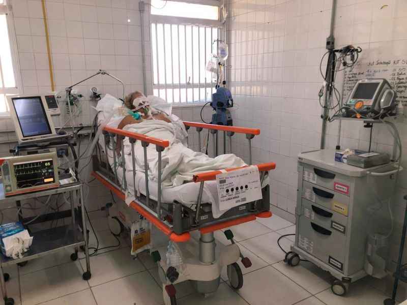 Hospital de CeilÃ¢ndia passou por adequaÃ§Ãµes e hoje conta com 10 leitos individualizados de UTI exclusivos