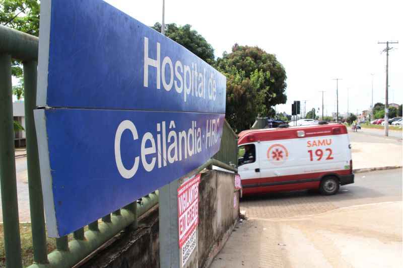 Jovem estÃ¡ internado na enfermaria do Hospital Regional de CeilÃ¢ndia