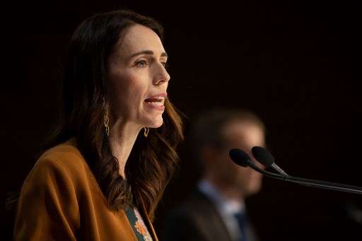 Primeira-ministra Jacinta Ardern.